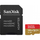 Kartë memorie MicroSDXC SanDisk, 128GB, UHS-I Class 10, me adapter