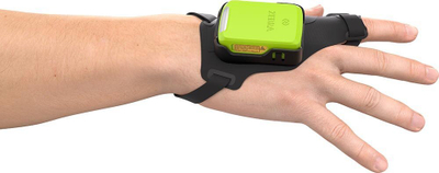 Sкенер за баркод Zebra RS2100 Wearable, 2D, ласерски, зелен