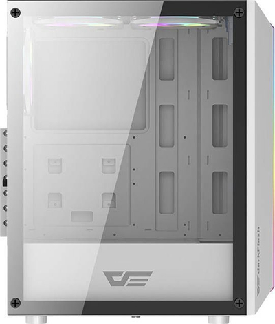 Куќиште за компјутер Darkflash DK151, бело, Midi Tower