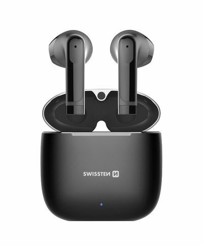 Dëgjuese Swissten TWS Bluetooth Alupods Pro, zezë/ hiri