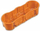 Kuti potuese Pawbol Triple Box PK 60, për gips, e thellë, portokalli