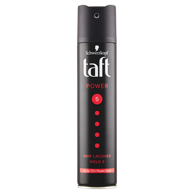 Sprej për fiksim flokësh Taft Mega Strong 5, 250 ml