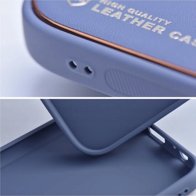 Futrollë Futera Leather për Samsung Galaxy S24 Ultra, lëkurë sintetike, mbrojtëse, blu