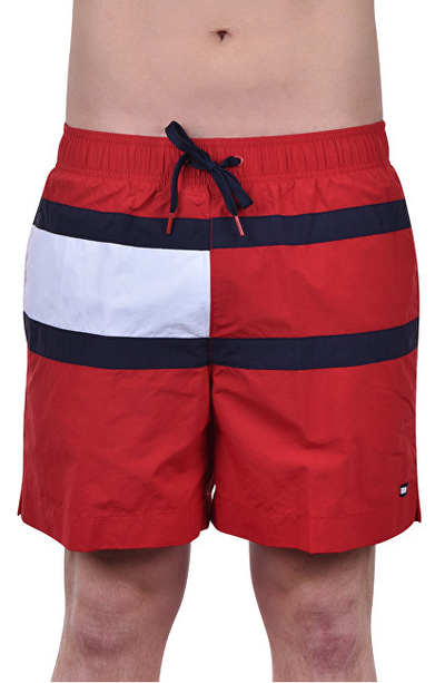Pantallona të shkurtë Tommy Hilfiger UM0UM01070 -611, të kuqe, M