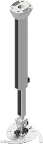 Mbajtëse t’varur në tavan për projektor Edbak PMV200W, rregullim 65-100 cm, e bardhë