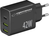 Karikues rrjeti Esperanza EZC106K, universal, i zi