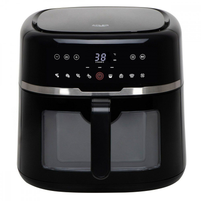 Fritezë me ajër Adler AD 6318, 8L, 2500W, e zezë
