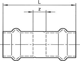 Спојувач за пресување Conex B Press, 15mm, бакар