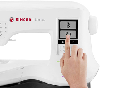 Makina qepëse e kompjuterizuar Singer Legacy C440, 200 qepje, ekran digjital, e bardhë
