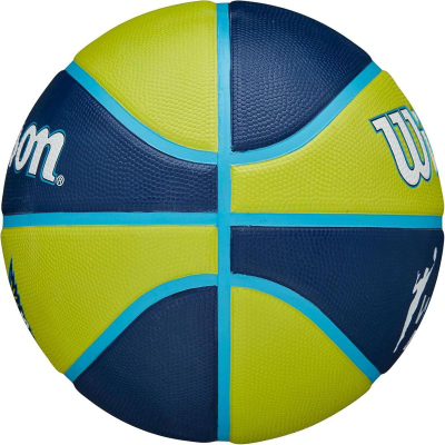 Top basketbolli Wilson WNBA Tribute Wings, numri 6, për jashtë, blu me jeshile