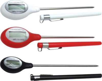 Termometër kuzhine KingHoff KH-1149, elektronik me sondë, me ekran LCD