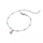 Byzylyk për femra Hot Diamonds SWB034, i argjendtë