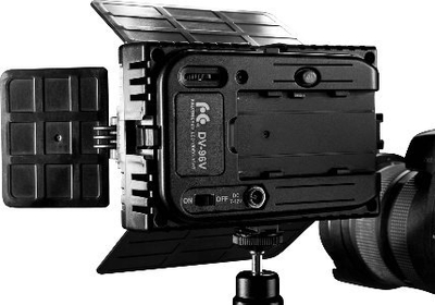 Dritë LED studio Falcon Eyes DV-96V-K1, 96 LED, me rregullim drite, e zezë