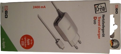 Karikues telefoni 2GO 797166, 5V, USB 2.0, i bardhë