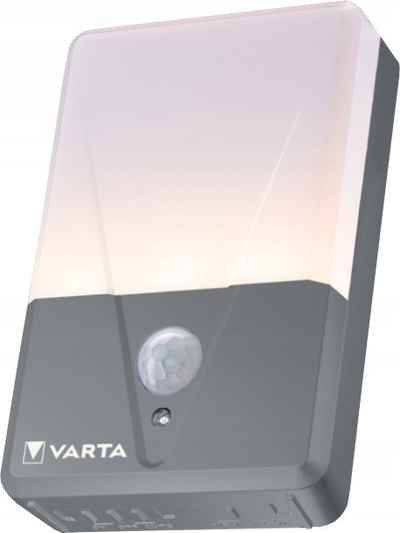 Dritë e jashtme me sensor lëvizjeje Varta TWINP 16634 101 402, LED, për ambiente të jashtme, e bardhë