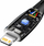 Kabllo Baseus Glimmer USB C në Lightning, 2 m, 20W, e zezë