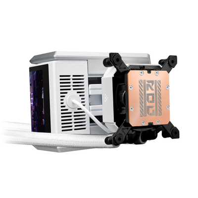 Ftohës uji për CPU Asus ROG Ryuo IV 360 ARGB, 360 mm, ARGB, i bardhë