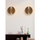 Set 2 llamba muri MDF 19,5×16,5×19,5 cm (HM7381.02)