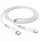 Kabllo USB-C në USB-C Hoco X70 Ferry, 1m, 60W PD 3A, e bardhë