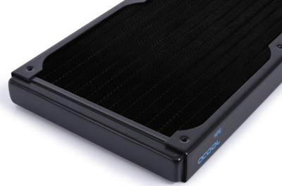 Radiator ftohës PC Alphacool NexXxoS HPE-20, 120mm, bakri, i zi