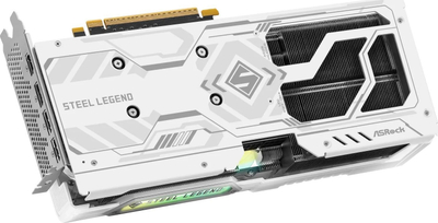 Графичка картичка ASRock Intel Arc B580 Steel Legend, 12GB GDDR6, OC, бела
