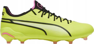Këpucë futbolli Puma King Ultimate FG AG, për burra, të verdha
