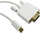 Kabllo Qoltec USB C në VGA, USB 3.1, 2m, Full HD, e bardhë