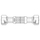 Gyp lidhës Ferro me mbështjellës çeliku 1/2" x 1/2", 40 cm, inox