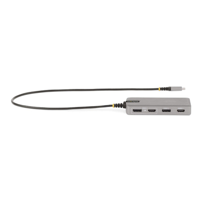 USB-C хаб StarTech 117B USBC MULTIPORT, 4K, 100W, сив