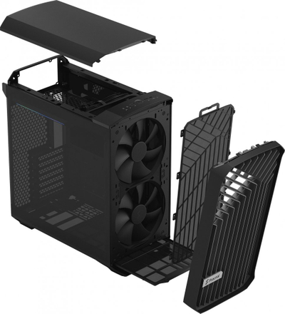 Kasë Fractal Design Torrent Compact, e zezë
