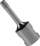 Sharrë cilindrike diamant Graphite 55H301, 8 mm, M14, gri