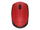 Maus Logitech M171 - Wireless, e zezë/kuqe