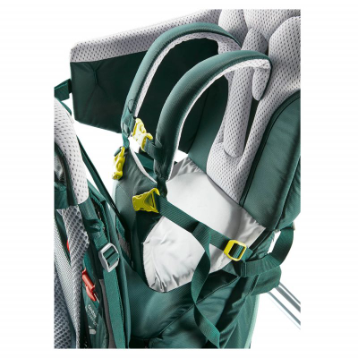 Çantë-shalë për fëmijë Deuter Kid Comfort, sistem Aircontact, model Forest, jeshile