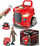 Set montimi kamioni WOOPIE Motor Master, 61 pjesë, me drita edhe zë, i kuq