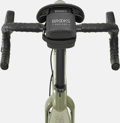 Çantë ndenjëse biçiklete Brooks Scape Saddle Pocket Bag, 0.7L, e papërshkueshme nga uji, e zezë