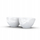 Set tasash për dip TV Tassen Dreamy and Happy, 2 copa, 0.10 L, të bardha