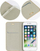 Këllëf telefoni Forcell Luna Book për iPhone 7 8 SE 2020, me kapak, argjendtë