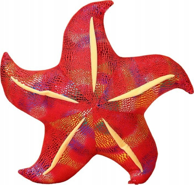 Lodër pelushi Mascot Starfish, jastik 20 cm, e kuqe