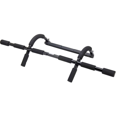 Shufër tërheqjeje Pure2Improve Ultimate Training Bar, për derë, çelik, e zezë