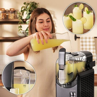 Makina për akull Cecotec Twist and Ice 2600, 2.6L, kompresor i integruar, e zezë