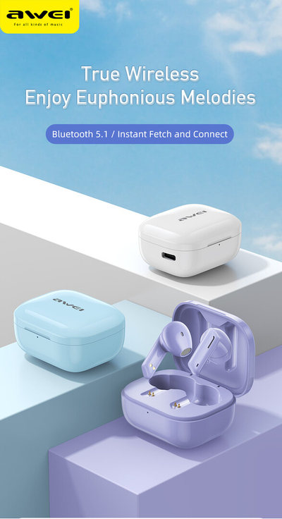 Kufje Me Bluetooth AWEI T36