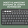 Tastierë Logitech Pebble, wireless, US INTL, grafit