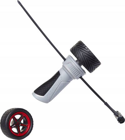 Lodër hedhëse rrotë Fly Wheels 15186, për një gomë, plastike, shumëngjyrëshe