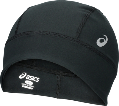 Зимска капа за трчање Asics Winter Run Beanie, дишлив материјал, црна