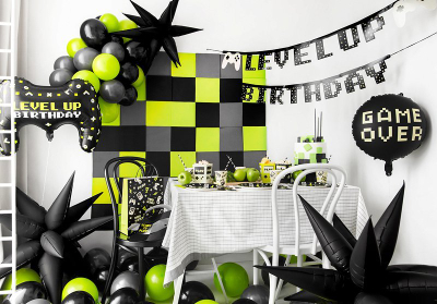 Хартиена гирланда Partydeco Level Up, 2.5 m, повеќебојна