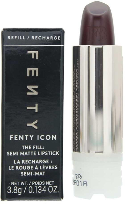 Ruj Fenty Beauty Icon Bored Member, gjysmë-mat, refill 3.8g, ngjyrë burgundy