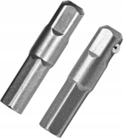 Adapter me dalje Hex Rockforce 1/4", 50mm, metalik
