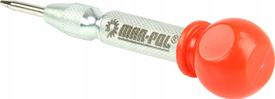 Qendërshpuese automatike Mar-Pol M22363, 125 mm, për metal, dorezë e kuqe