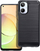Maskë telefoni FORCELL B-case për Realme 10 5G, silikon TPU, efekt karbon metalik, e zezë