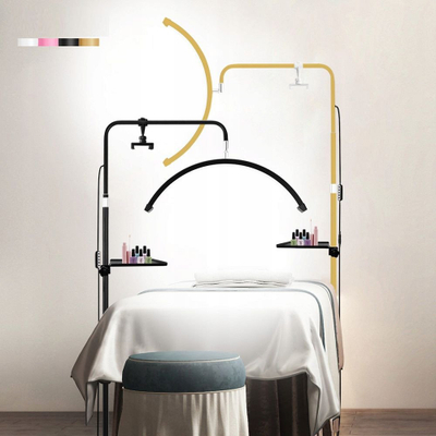 Llampë LED për make up Moon GX580PRO, 45W, me telekomandë, gold